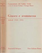Giuoco e scommessa