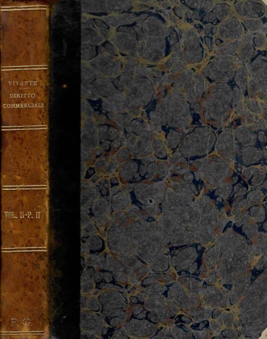 Trattato di diritto commerciale - Cesare Vivante - copertina