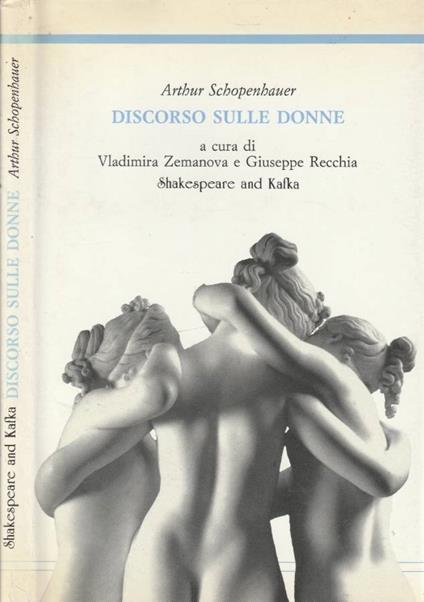 Discorso sulle donne - Arthur Schopenhauer - copertina