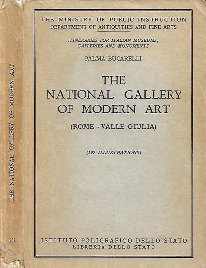 The National Gallery of Modern Art (Rome - Valle Giulia) - Palma Bucarelli - copertina
