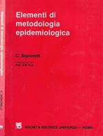 Elementi di metodologia epidemiologica