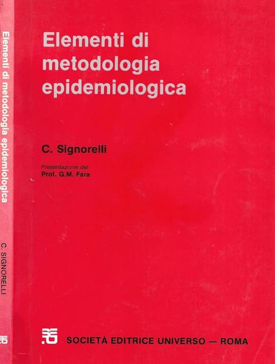 Elementi di metodologia epidemiologica - Carlo Signorelli - copertina
