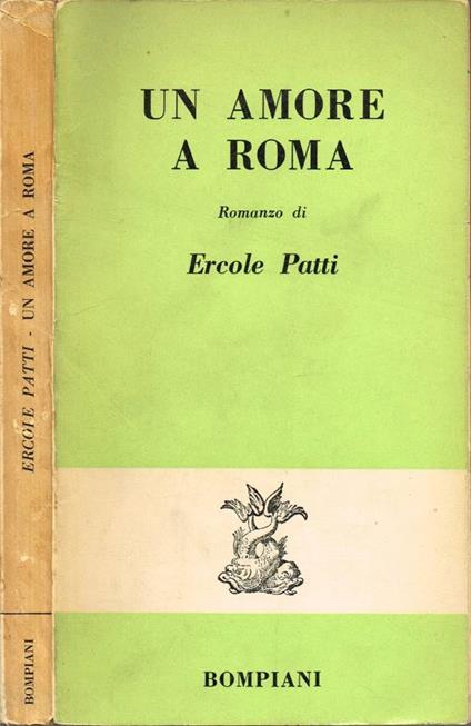 Un amore a Roma - Ercole Patti - copertina