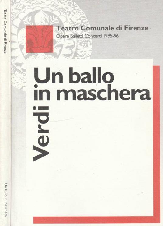 Un ballo in maschera - copertina