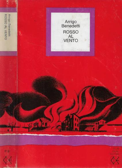Rosso al vento - Arrigo Benedetti - copertina