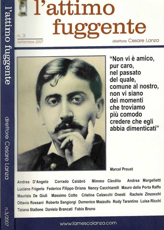 L' attimo fuggente - Cesare Lanza - copertina
