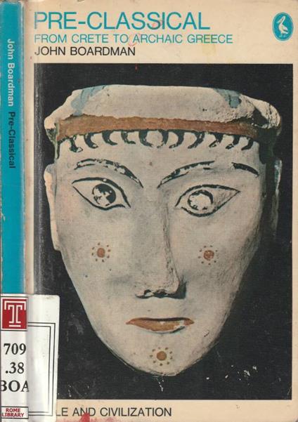 Pre-classical - John Boardman - copertina