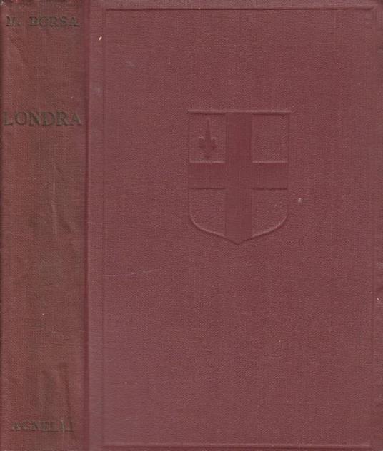 Londra - Mario Borsa - copertina