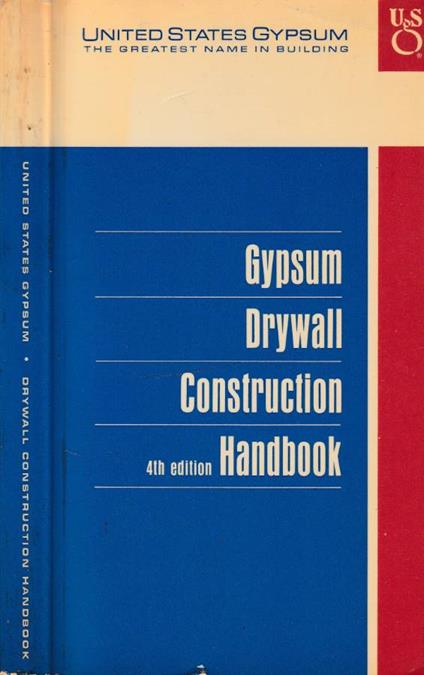 Gypsum drywall construction - copertina
