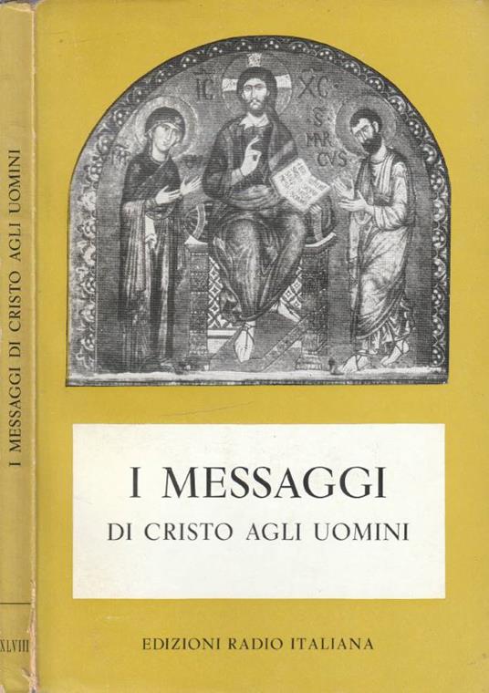 I messaggi di Cristo agli uomini - copertina