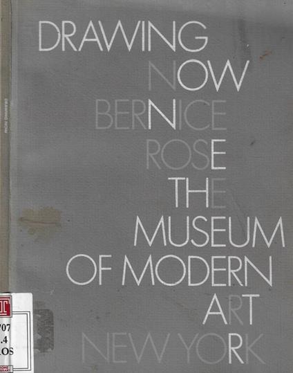 Drawing now bernice rose the Museum of Modern Art New York - copertina