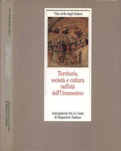 Territorio, società e cultura nell'età dell'Umanesimo - copertina