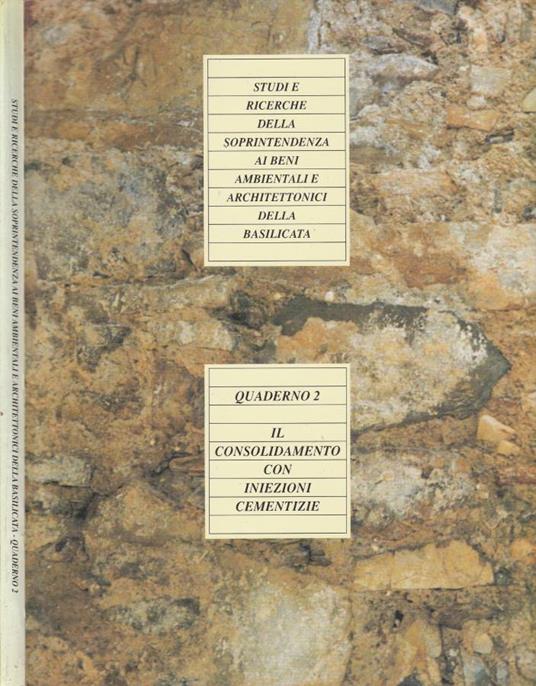 Studi e ricerche della Soprintendenza ai beni ambientali e architettonici della Basilicata - copertina