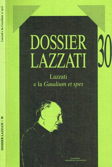 Dossier Lazzati 30 - copertina
