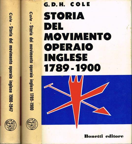 Storia del movimento operaio inglese - George Douglas Howard Cole - copertina