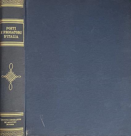 Poeti e prosatori d'Italia - Alfredo Colombo - copertina