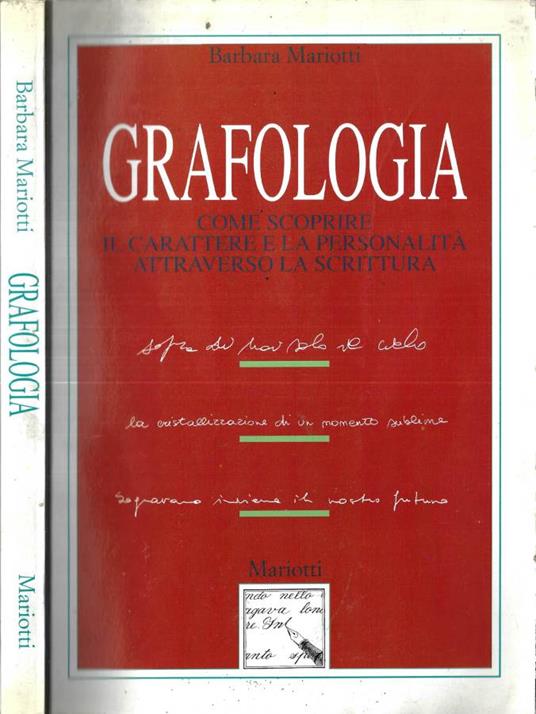 Grafologia - Umberto Mariotti Bianchi - copertina