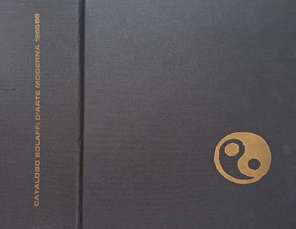 Catalogo Bolaffi d'arte moderna 1965/66. La vita artistica italiana nelle stagioni 1963-1963 e 1964-1965 - copertina