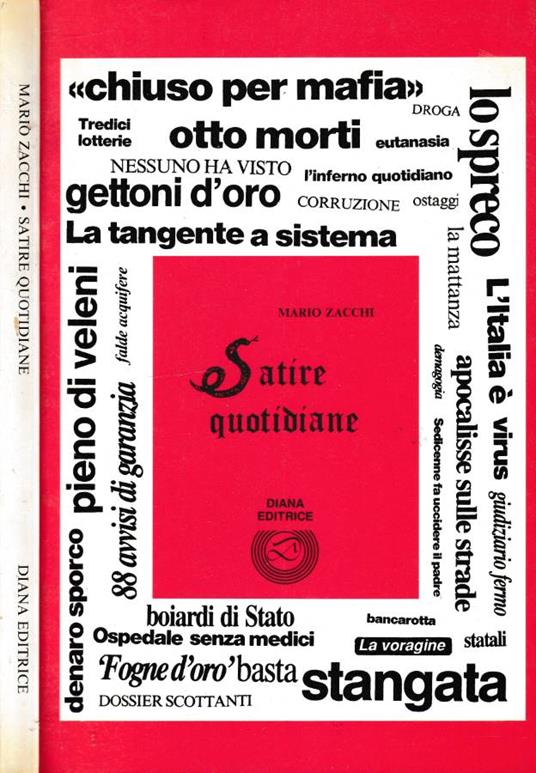 Satire quotidiane (Autografo) - copertina