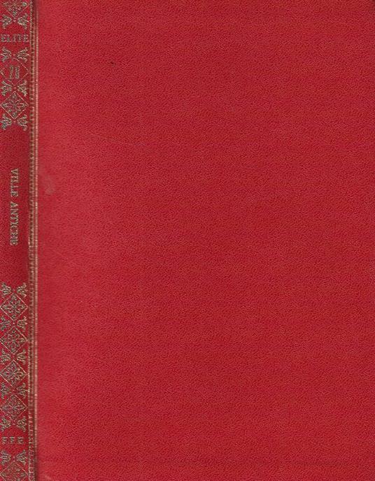 Ville antiche - copertina