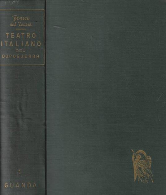 Il teatro italiano del dopoguerra - copertina
