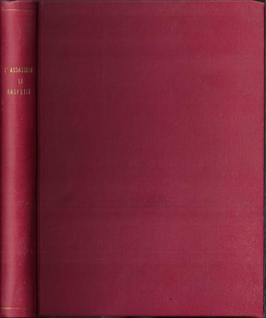 L' assassinio di Rasputin - copertina