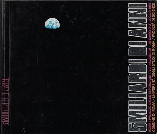 5 miliardi di anni - copertina