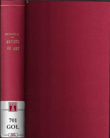 Artists on art - copertina