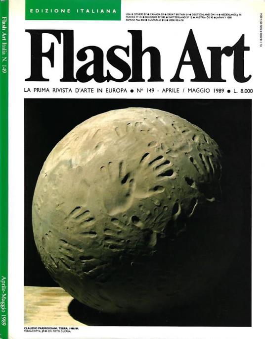 Flash Art, edizione italiana - copertina