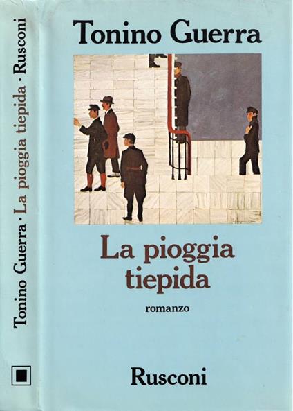 La pioggia tiepida - copertina