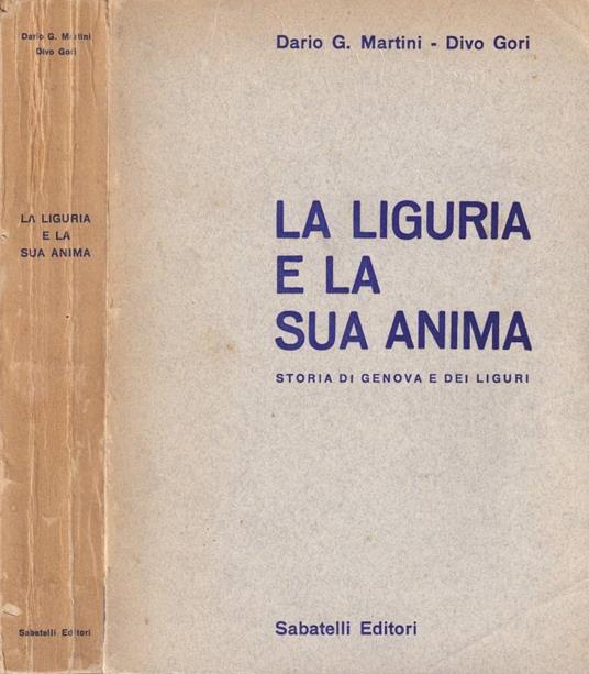 La Liguria e la sua anima - copertina