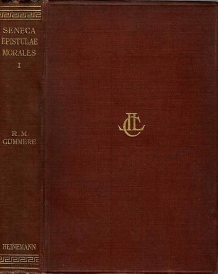Seneca ad lucilium epistulae morales - copertina