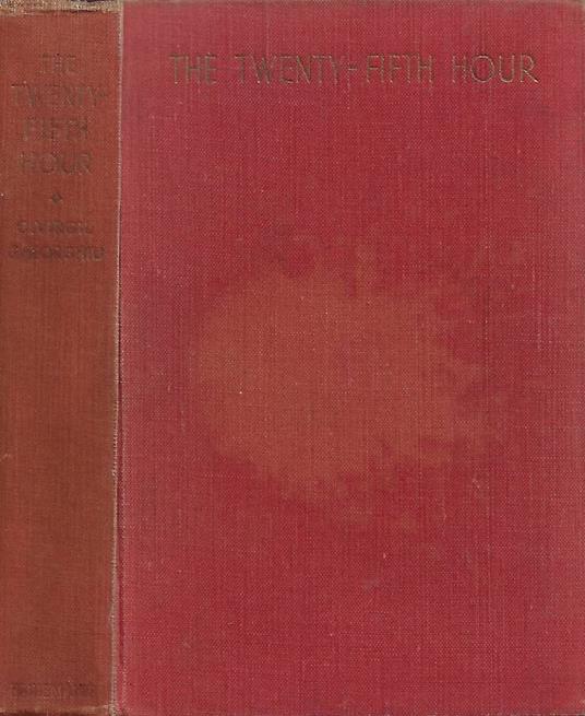 The Twenty-fifth Hour - copertina