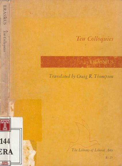 Ten colloquies - copertina
