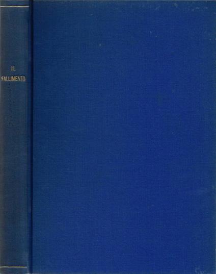 Il Fallimento - copertina