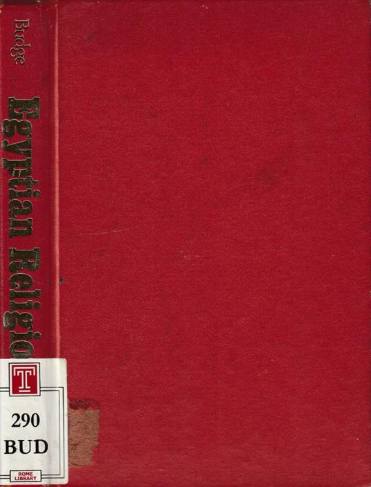 Egyptian religion - copertina