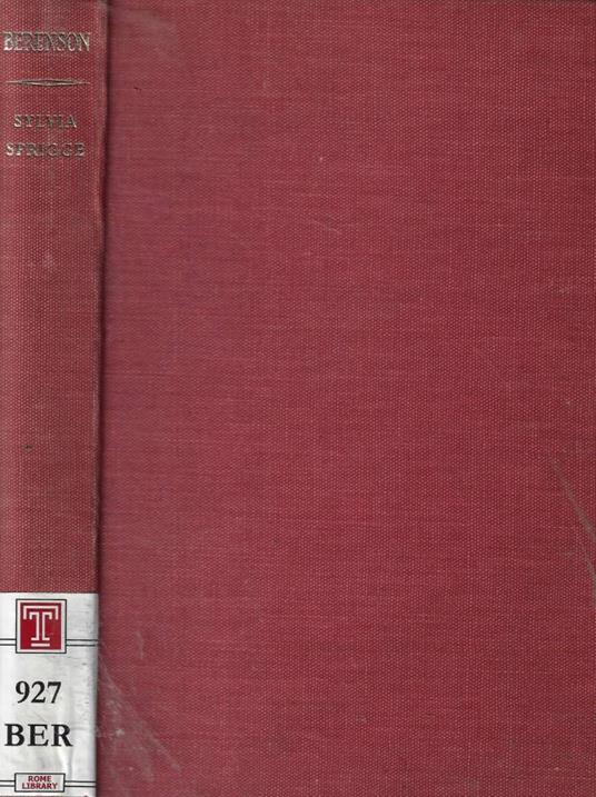 Berenson - copertina