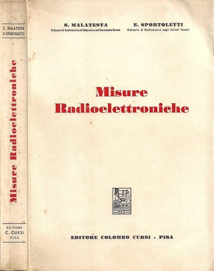 Misure Radioelettroniche - copertina