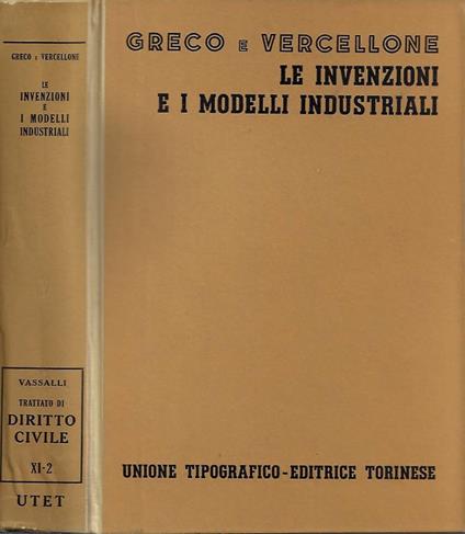 Le invenzioni e i modelli industriali - copertina