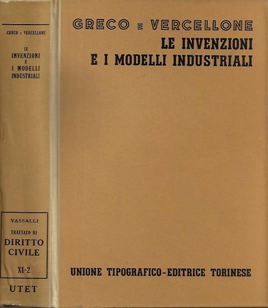 Le invenzioni e i modelli industriali - copertina