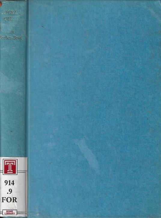 Aegean Quest - copertina