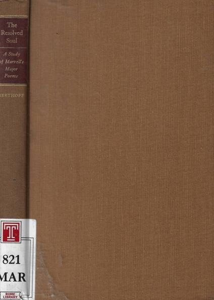 The resolved soul - copertina