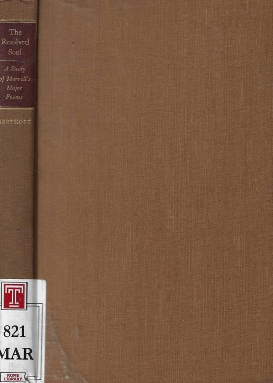 The resolved soul - copertina