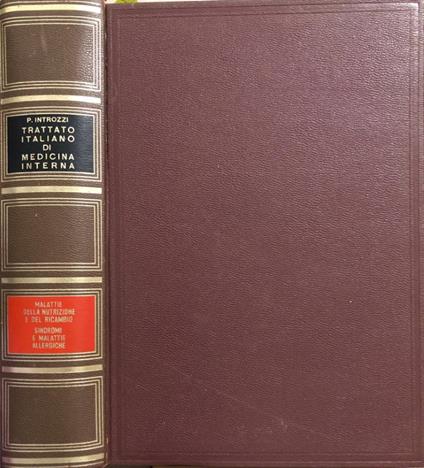 Trattato italiano di medicina interna vol 9 - copertina