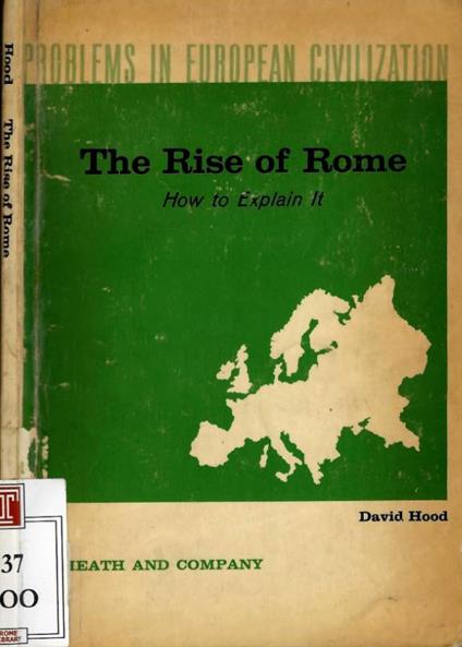 The rise of Rome - copertina