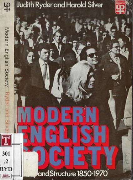 Modern english society - copertina
