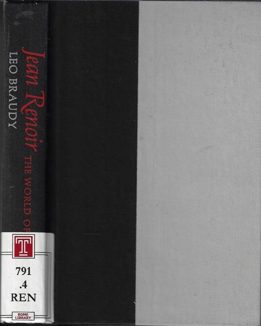 Jean Renoir the world of his films - copertina