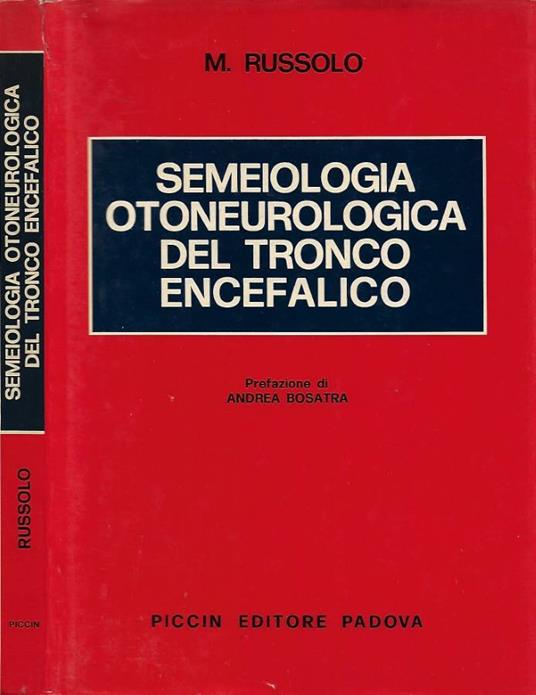 Semeiologia otoneurologica del tronco encefalico - copertina