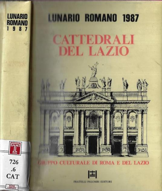 Cattedrali del Lazio - copertina