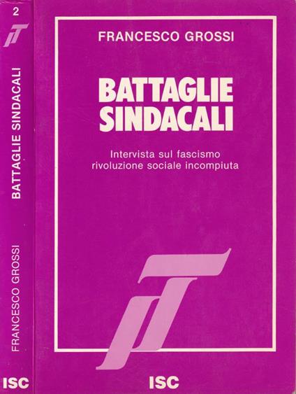 Battaglie sindacali - copertina